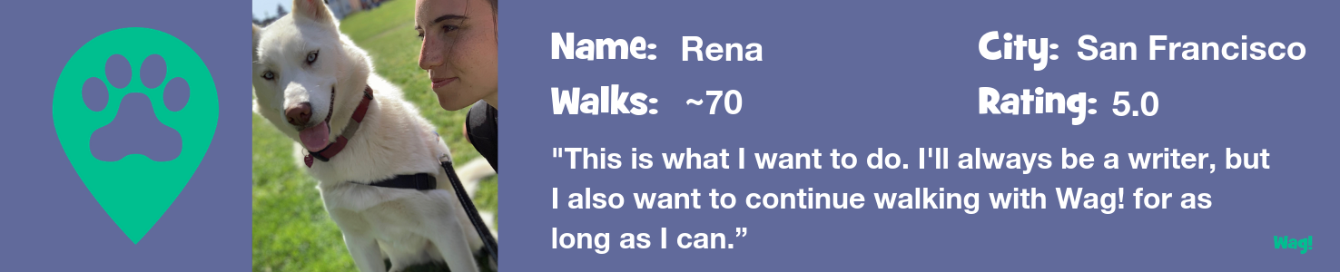 Rena — A San Francisco Dog Walker's Story
